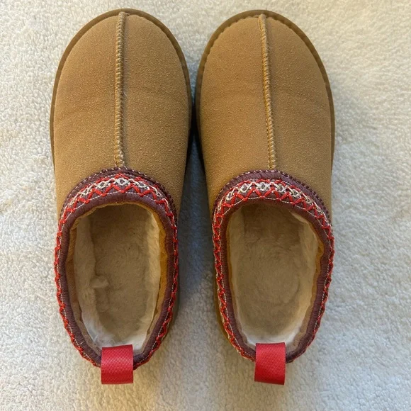 Women's Platform Mini Boots Short Ankle Boot Fur Fleece Anti-Slip Boot, Brown - Picture 8 of 12